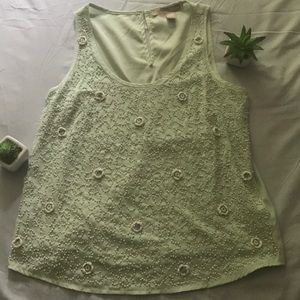 Fun and summery beaded flower top!